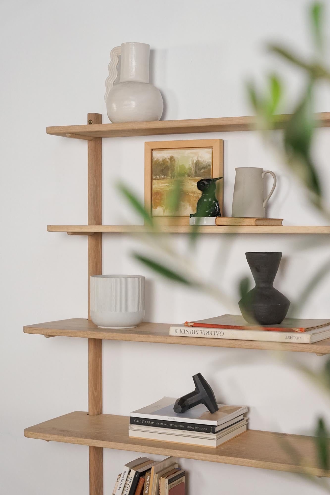 Wooden Shelves - Pedersen + Lennard - Escarpment Shelving 5 Tier