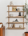 Wooden Shelves - Pedersen + Lennard - Escarpment Shelving 5 Tier