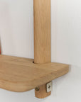 Escarpment wooden wall-mounted shelf- Pedersen + Lennard