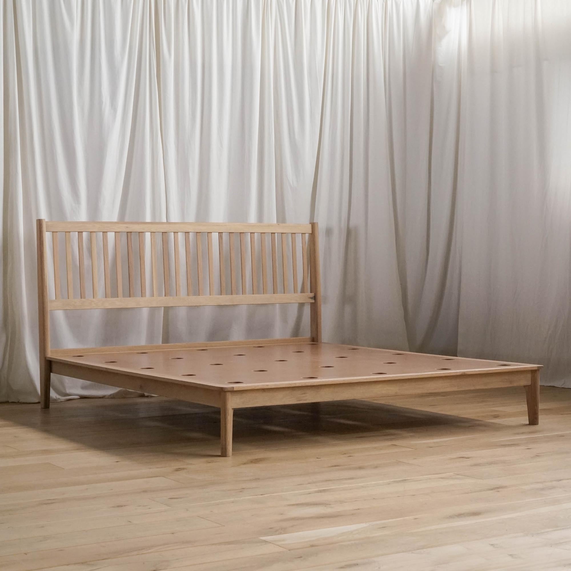 Escarpment Wooden Bed - Pedersen + Lennard