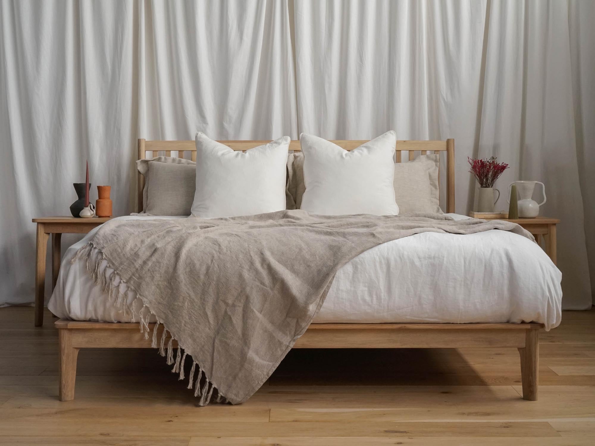 Escarpment Wooden Bed - Pedersen + Lennard