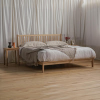 Escarpment Wooden Bed - Pedersen + Lennard