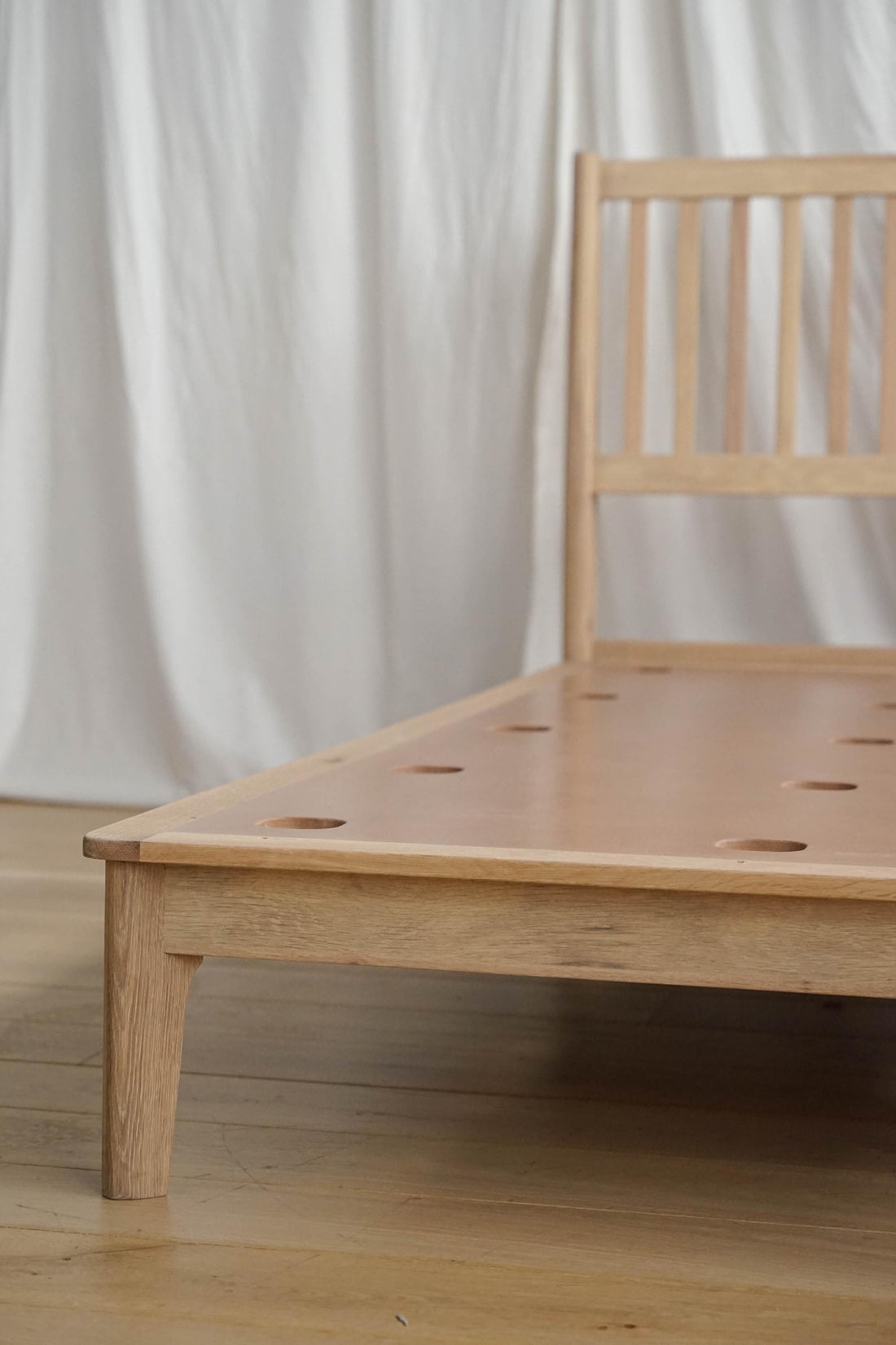 Escarpment Wooden Bed - Pedersen + Lennard