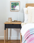 Wooden Bedside Table - Pedersen + Lennard