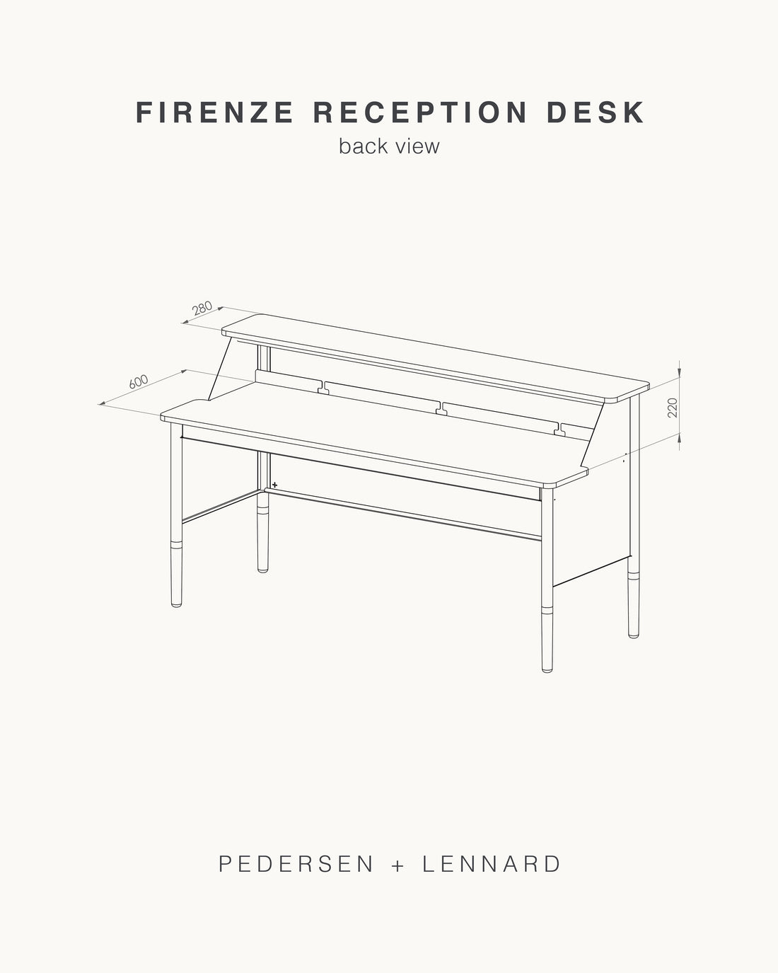 Firenze Reception Desk