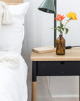 Wooden Bedside Table - Pedersen + Lennard