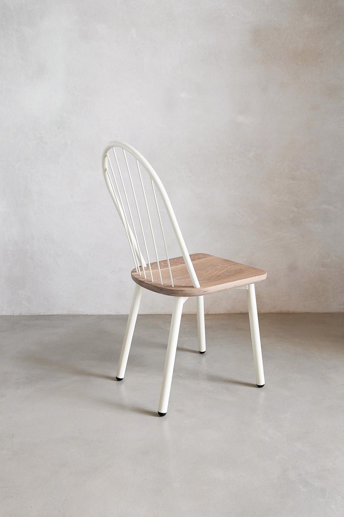 Fluted wooden dining chair - Pedersen + Lennard