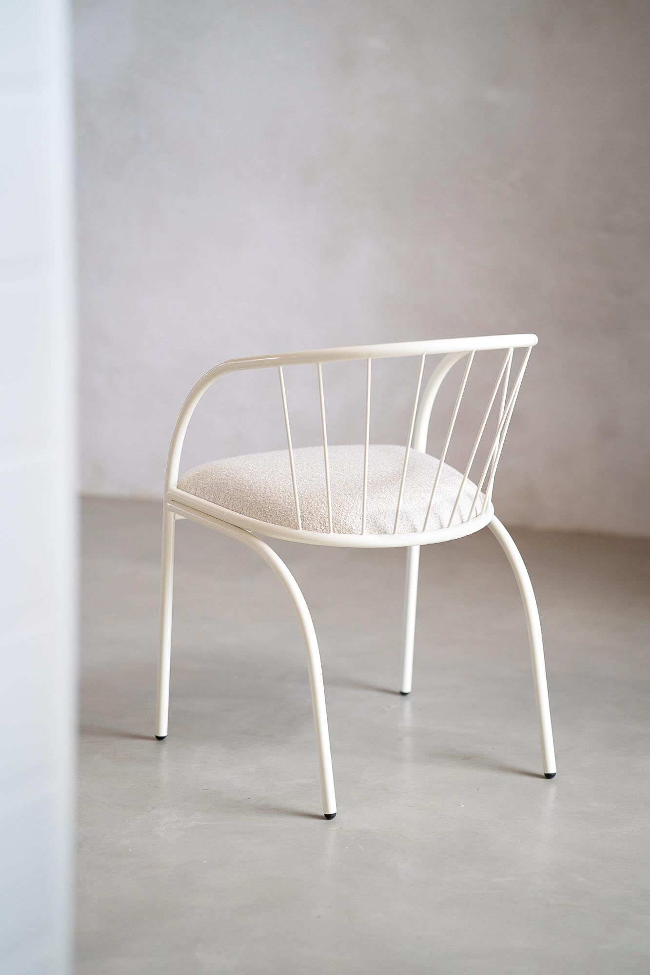 Fluted Occasional Dining Chair - Pedersen + Lennard