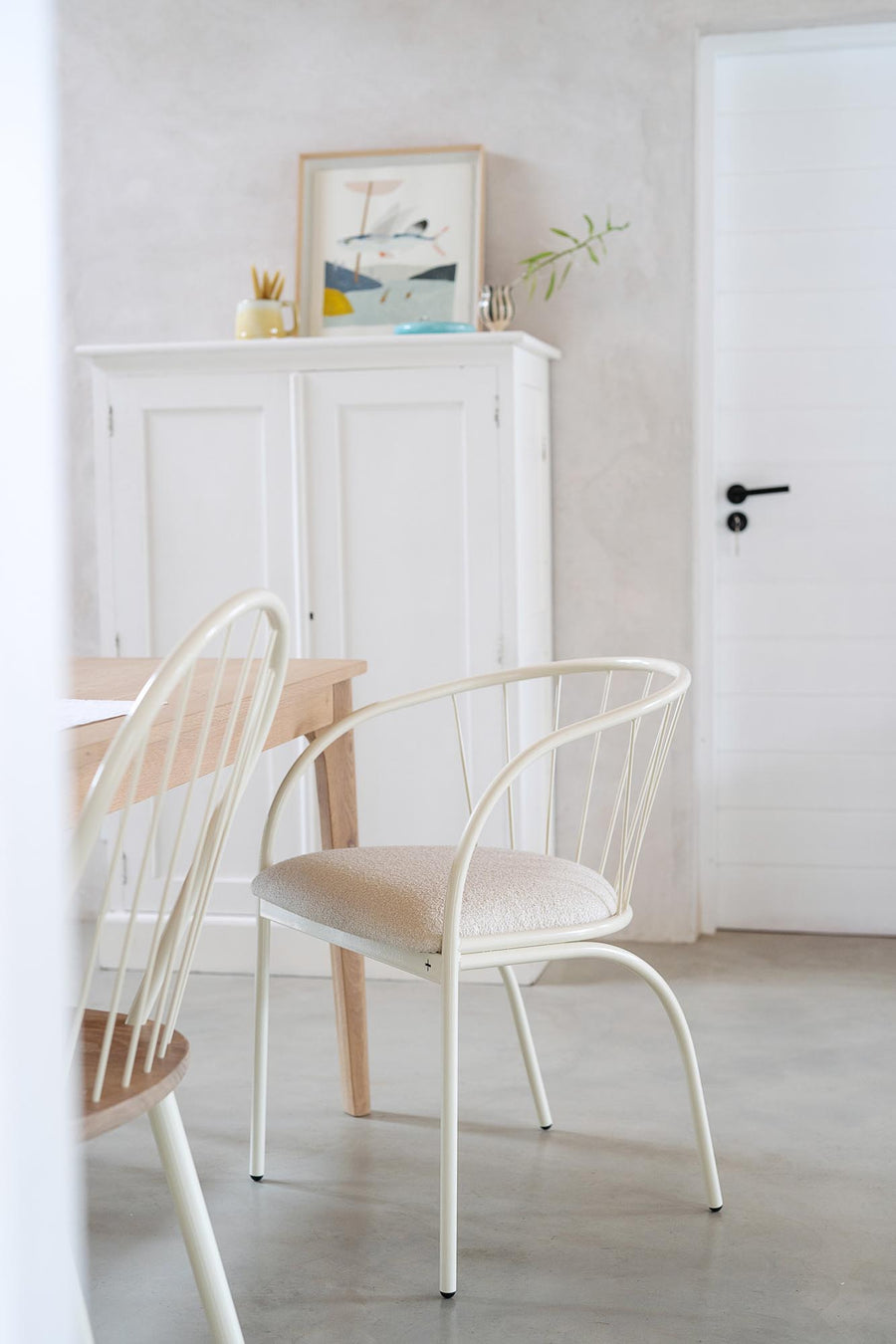 Fluted Occasional Dining Chair - Pedersen + Lennard