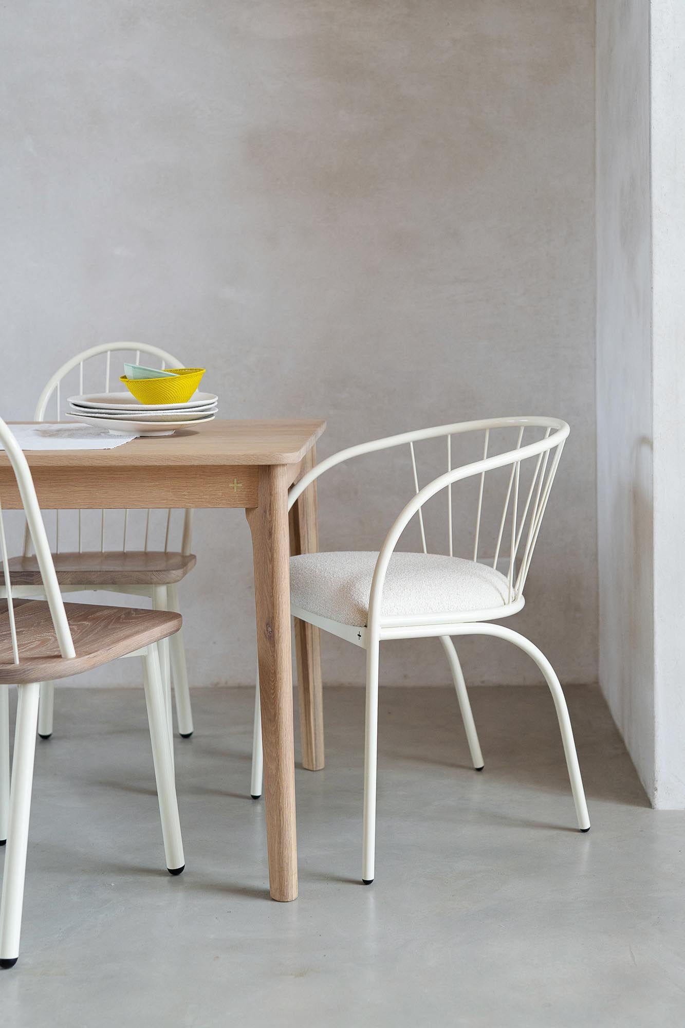 Fluted Occasional Dining Chair - Pedersen + Lennard