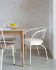 Fluted Occasional Dining Chair - Pedersen + Lennard