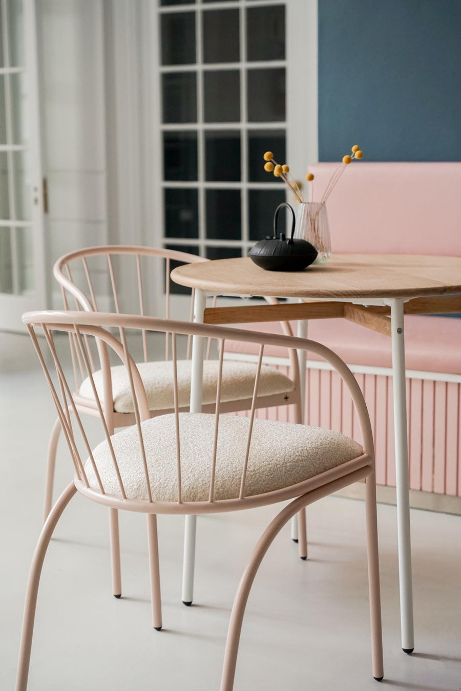 Fluted Occasional Cafe Chairs - Pedersen + Lennard