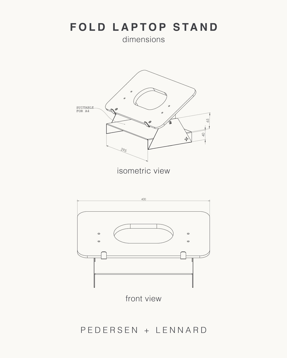 Fold Adjustable Laptop Stand - In Stock