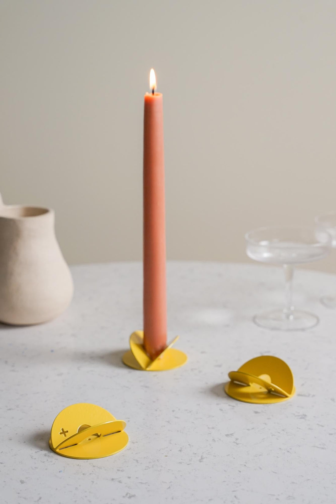 Halo Dinner Candle Holders - Pedersen + Lennard