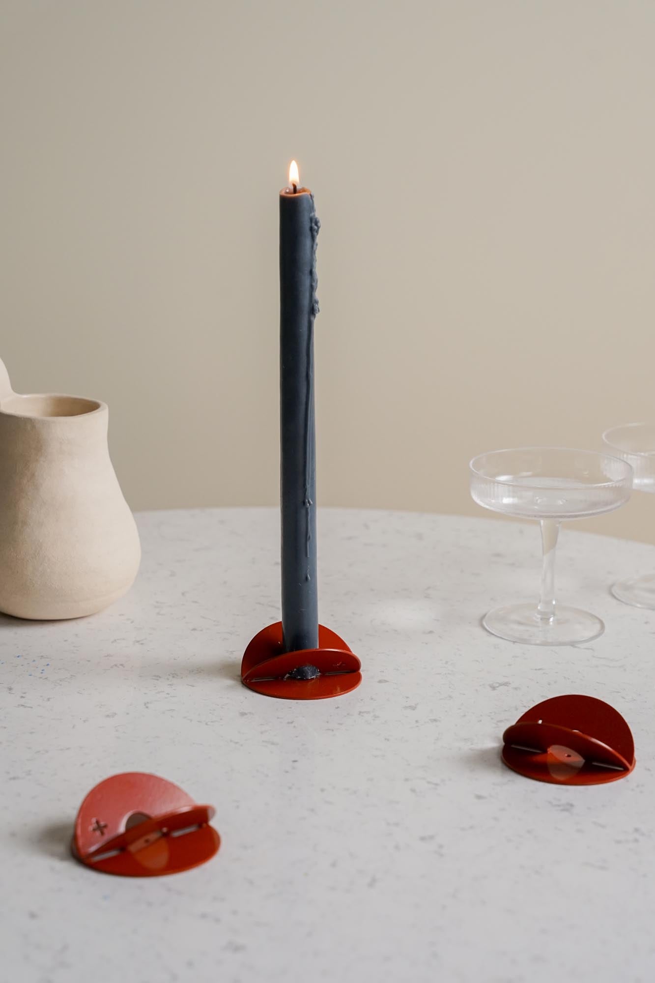 Halo Dinner Candle Holders - Pedersen + Lennard