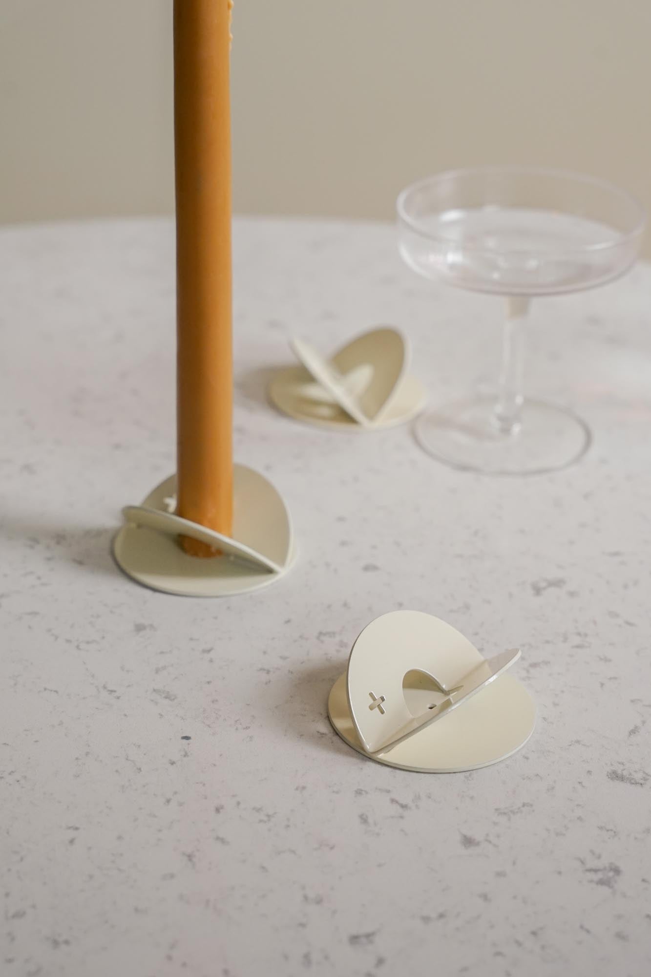 Halo Dinner Candle Holders - Pedersen + Lennard