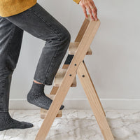 Huguenot Wooden Step Ladder - Pedersen + Lennard