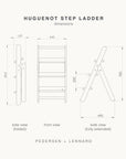 Huguenot Wooden Step Ladder