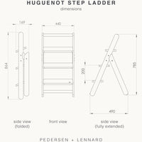 Huguenot Wooden Step Ladder