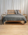 Huguenot Wooden Bed - Pedersen + Lennard