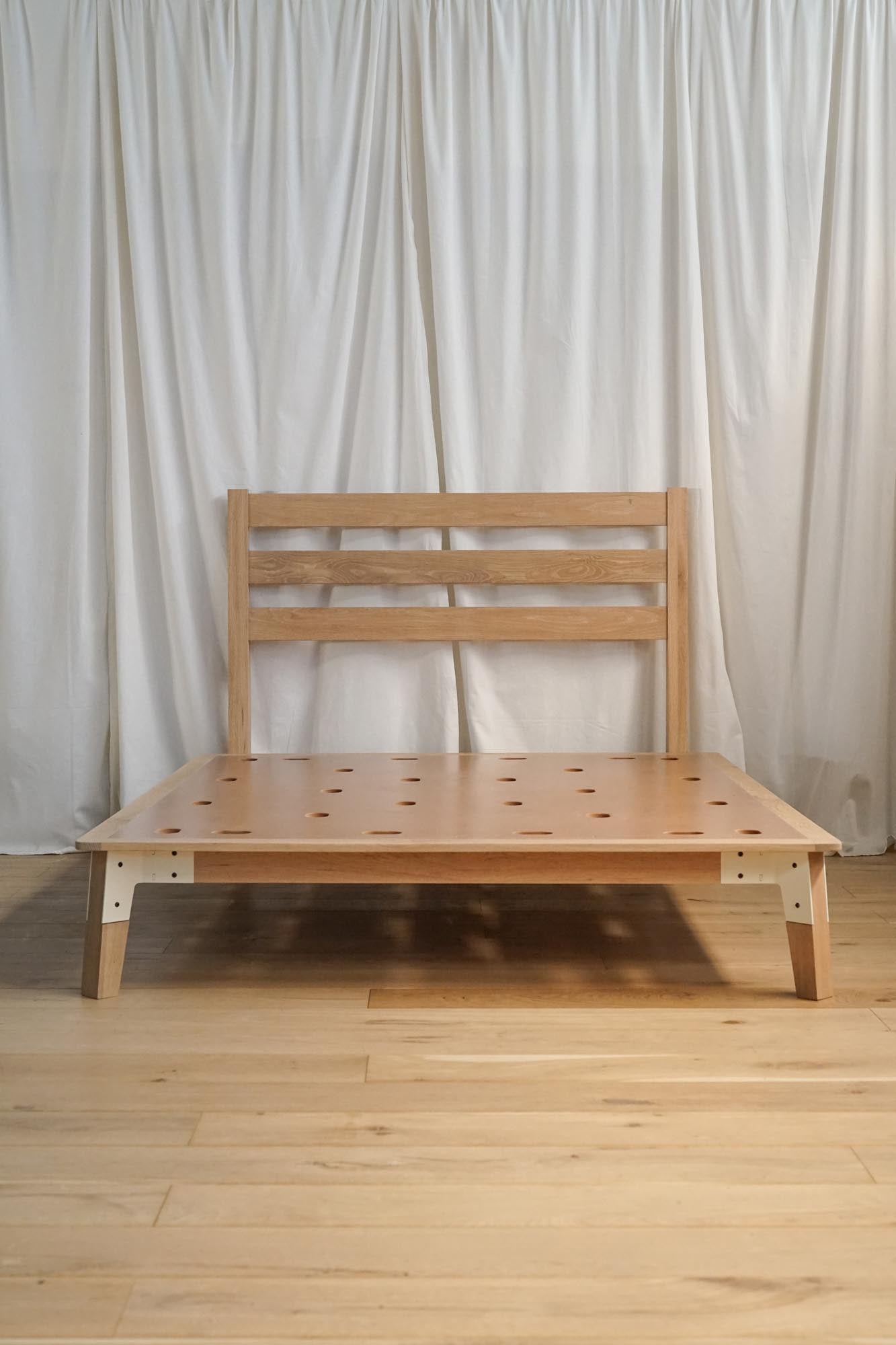 Huguenot Wooden Bed - Pedersen + Lennard