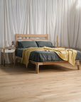 Huguenot Wooden Bed - Pedersen + Lennard