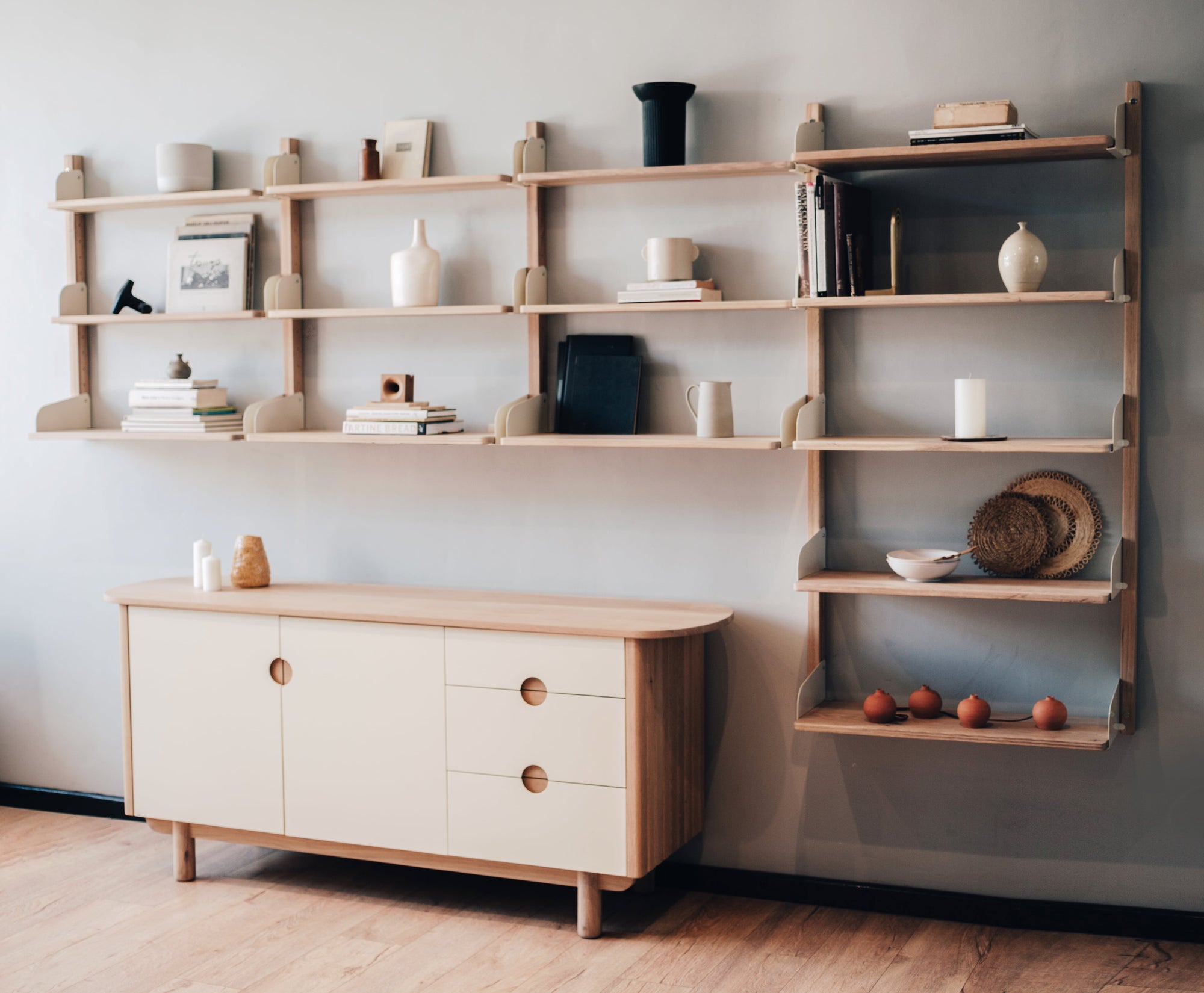 Wall Wooden Shelves - Pedersen + Lennard