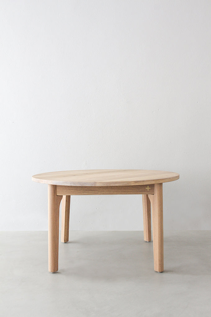 Escarpment Round Wooden Coffee Table - Pedersen + Lennard