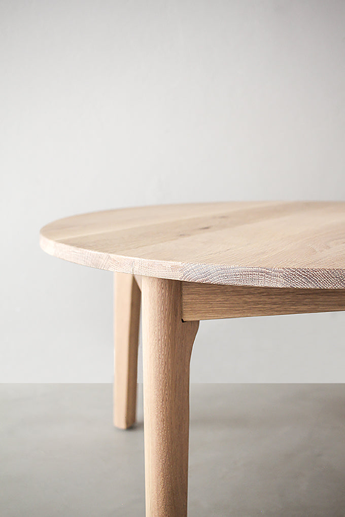 Escarpment Round Wooden Coffee Table - Pedersen + Lennard