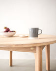 Escarpment Round Wooden Coffee Table - Pedersen + Lennard