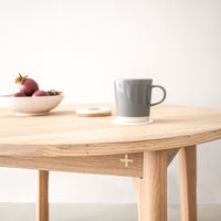 Escarpment Round Wooden Coffee Table - Pedersen + Lennard