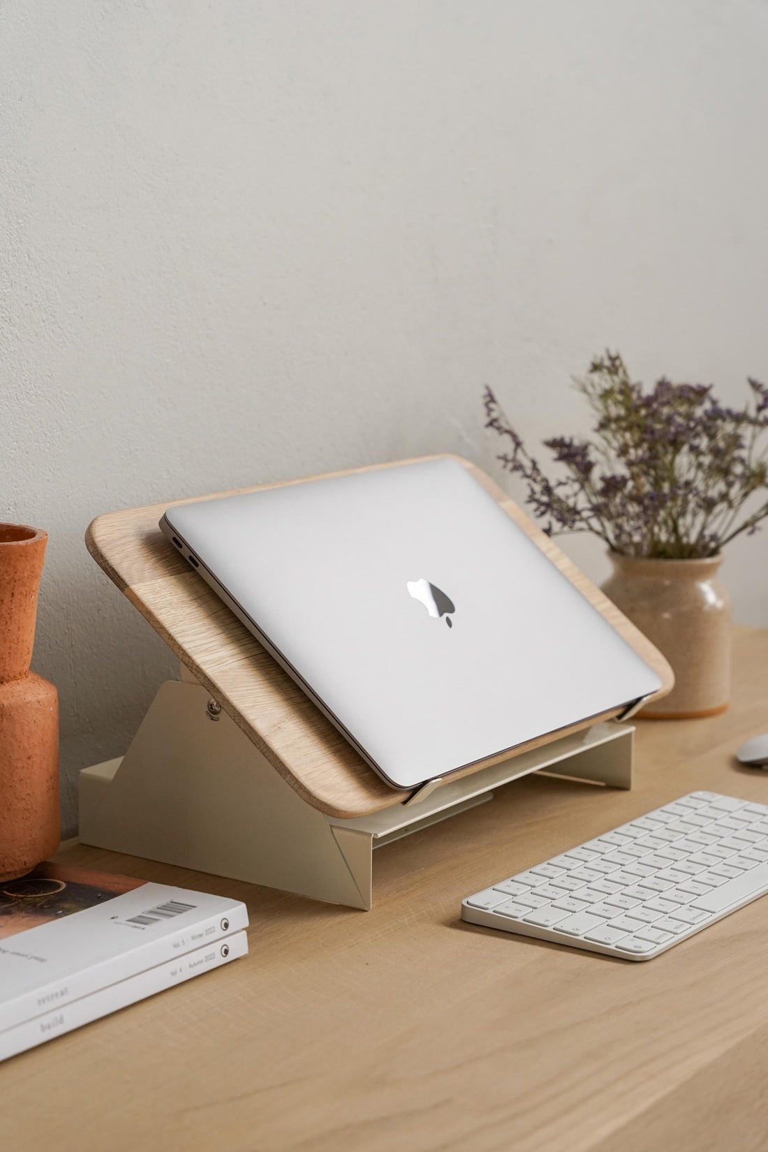 Wooden Adjustable Laptop Stand - Pedersen + Lennard