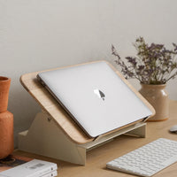 Wooden Adjustable Laptop Stand - Pedersen + Lennard