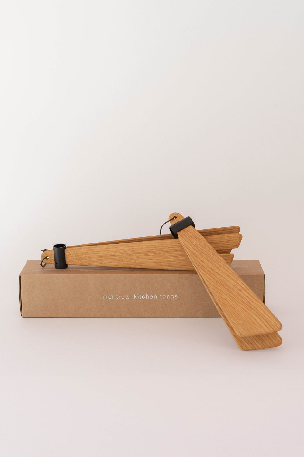 Montreal Wooden Kitchen Tongs - Pedersen + Lennard