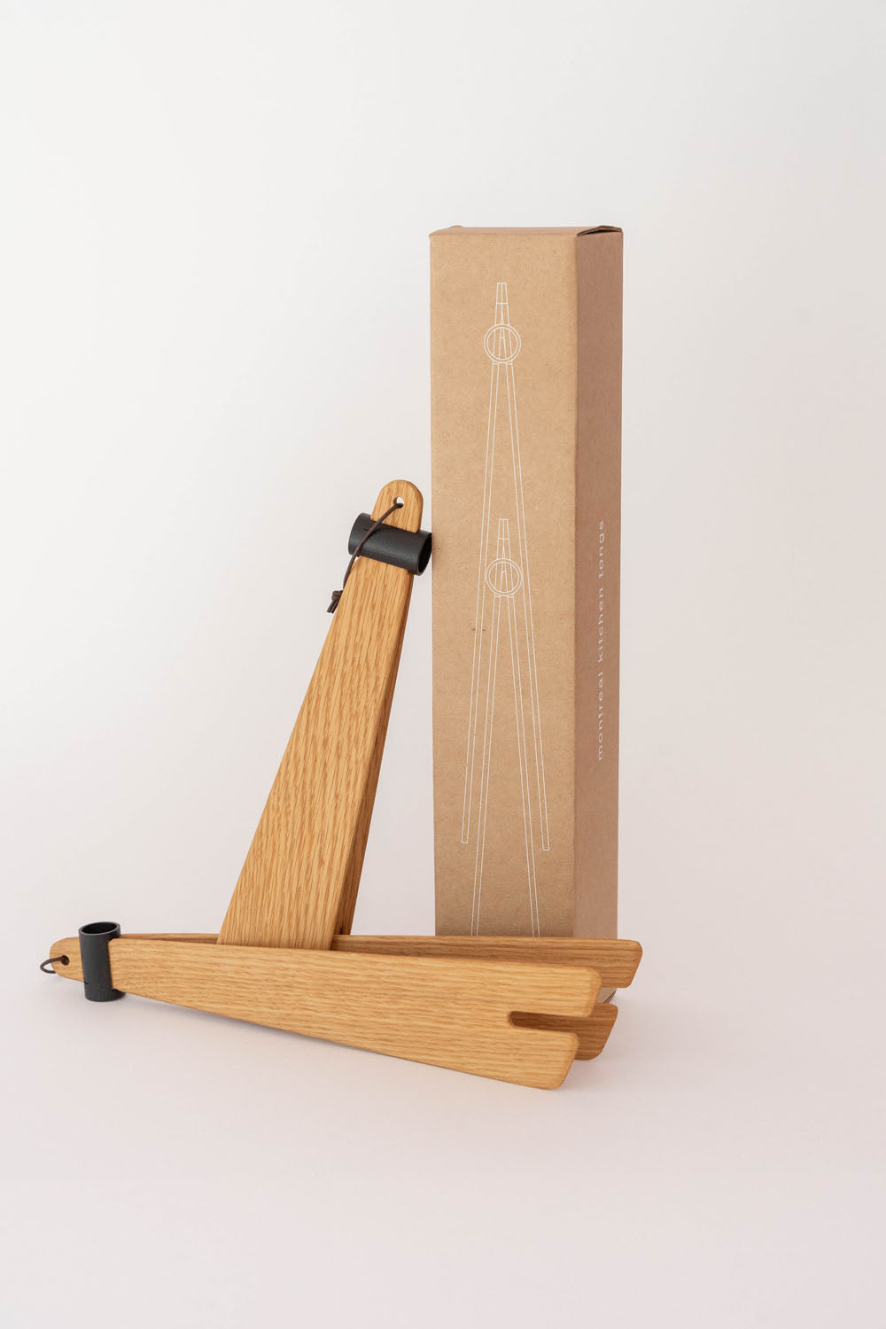 Montreal Wooden Kitchen Tongs - Pedersen + Lennard