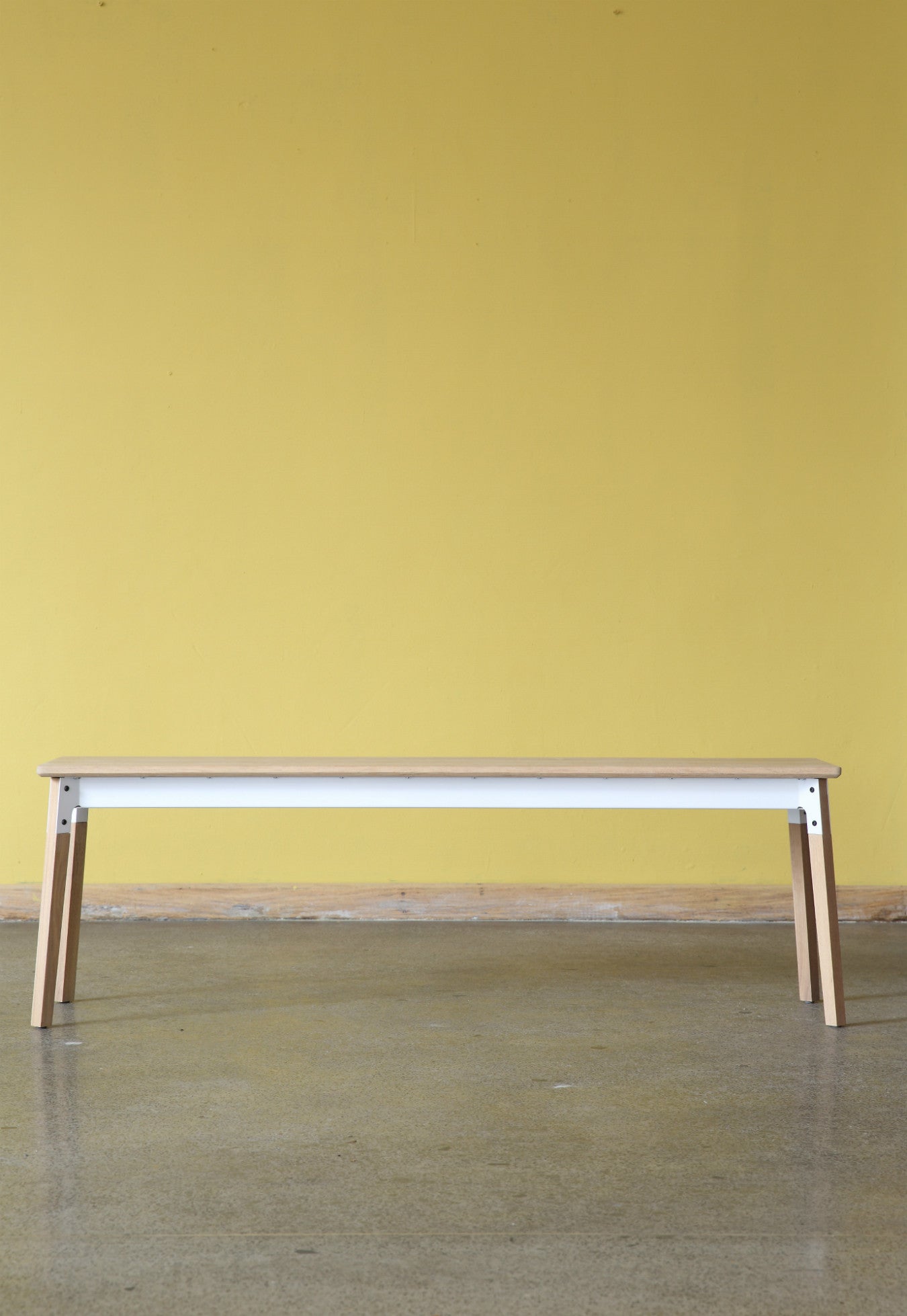 Huguenot Wooden Bench - Pedersen + Lennard