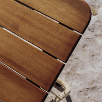 Osaka Wooden Pool Lounger - Pedersen + Lennard