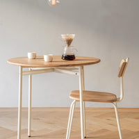 Osaka Wooden Round Table - Osaka Wooden Chair - Pedersen and Lennard