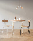 Osaka Wooden Round Table - Osaka Wooden Chair - Pedersen and Lennard