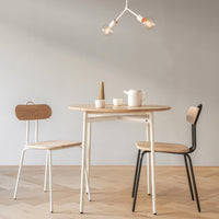 Osaka Wooden Round Table - Osaka Wooden Chair - Pedersen and Lennard