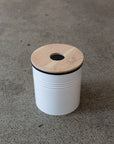 Bathroom Bin White - Pedersen + Lennard