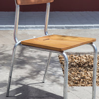 KPA Wooden Outdoor Chair - Pedersen + Lennard