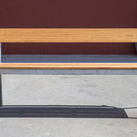 KPA Backed Wooden Bench - Pedersen + Lennard