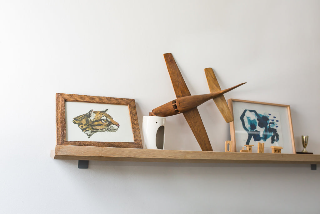 Picture Rail Shelves - Pedersen + Lennard