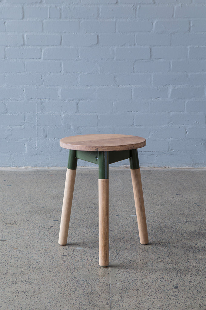 Firenze Wooden Stool - Pedersen + Lennard