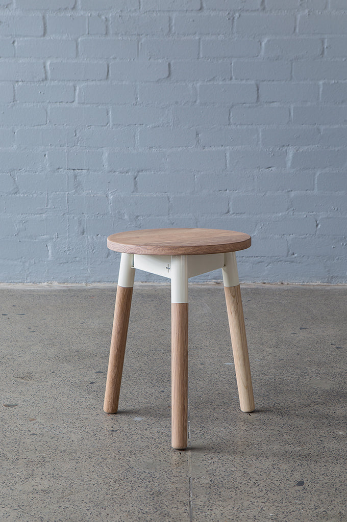 Firenze Wooden Stool - Pedersen + Lennard