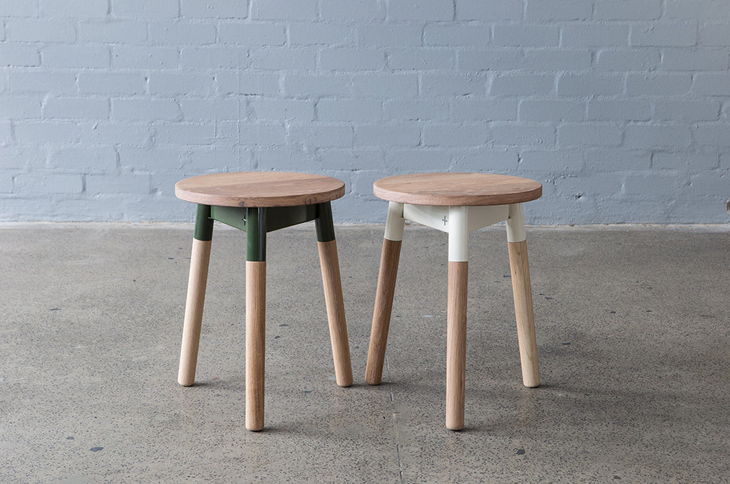 Firenze Wooden Stool - Pedersen + Lennard