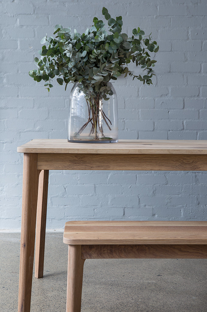 Escarpment Table - Escarpment Wooden Bench - Pedersen + Lennard