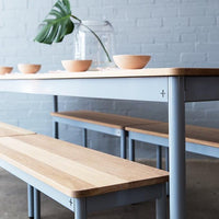 KPA Wooden Bench - KPA Wooden Table - Pedersen + Lennard