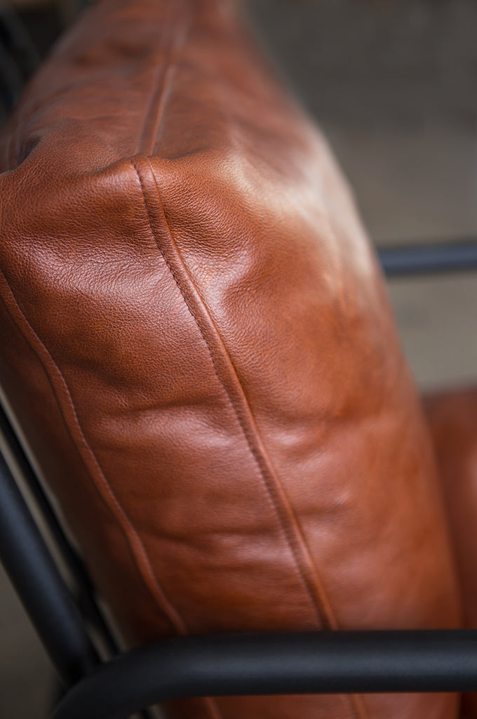 KPA Single Seater Leather Armchair - Pedersen + Lennard